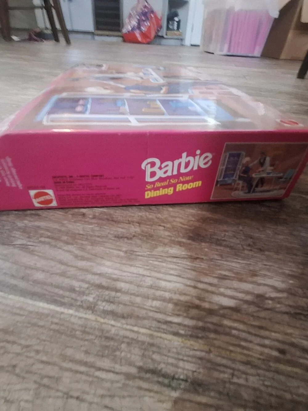 Vintage 1998 Mattel Barbie So Real So Now Dining Room Playset - Unopened
